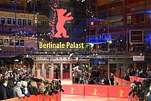 The Berlinale is the world's largest international spectator film festival. 20150208 - Berlinale Palast and Red Carpet.JPG