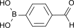 Strukturformel von 4-Formylphenylboronsäure