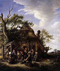 Adriaen van Ostade, Les Joyeux Paysans (vers 1645)