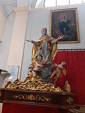 Atôiu di Gianchi (A Prìa), Stàtua de San Nicolò