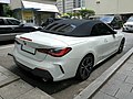 BMW 420i 카브리올레 (G22) 후측면