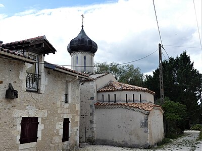 Die russisch-orthodoxe Kapelle in Puyloubard