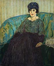 Blanche Baume, óleo sobre tela, 1911–12,