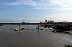 Shaheed Moyez Uddin Bridge over the Shitalakshya River