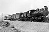 Bullfrog Goldfield Railroad locomotive number 12 with a passenger train circa 1909