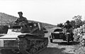 Itāļu tankete okupētajo Balkānos, 1943