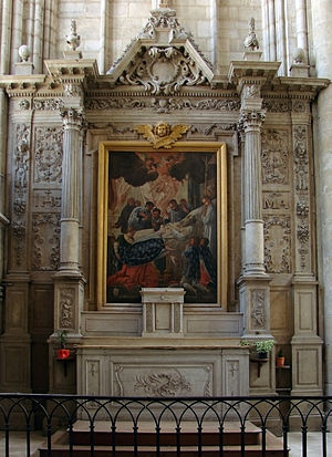 Français : Une chapelle de la cathédrale Saint...
