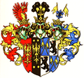 Wappen der Grafen von Rietberg aus dem Hause Cirksena
