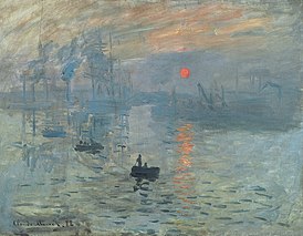 Клод Моне. Впечатление. Восход солнца. 1872, музей Мармоттан-Моне, Париж