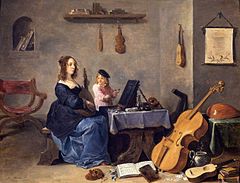 David Teniers II, Portret van Anna Breughel