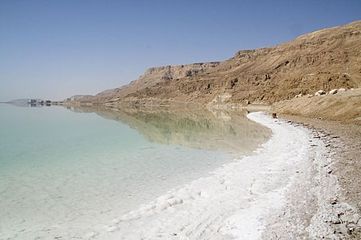 Мертве море — найнижча точка на Землі.