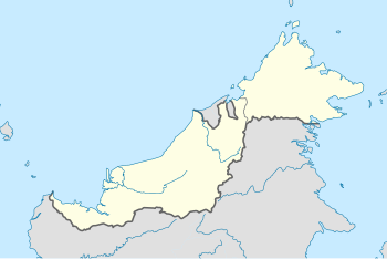 Sarikei泗里街 is located in East Malaysia