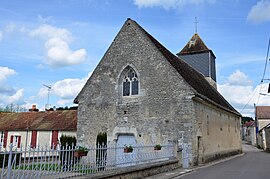The church in Ancy-le-Libre