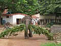 Elefant ber greiner i Guruvayoor i Kerala.