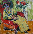 Ernst Ludwig Kirchner, Sitzende Dame (Dodo), 1907