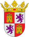 Castilla y León. ...de gules, un castillo de oro aclarado de azur...