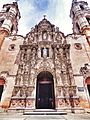 Templo del Santuario de Nuestra Señora de Guadalupe i meksikansk barokkstil.