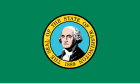 Bandeira do Estado de Washington.