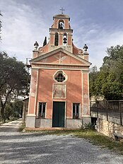 Gêxa de Santa Lìbea e de Sant'Antoniu (I Serèi de Sutta, Giüstéxine), faciâ