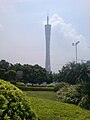Canton Tower, pagtanaw sa daratangan kan Hongcheng Park.