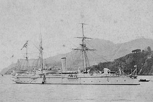 IJN gunboat CHOKAI in 1889.jpg