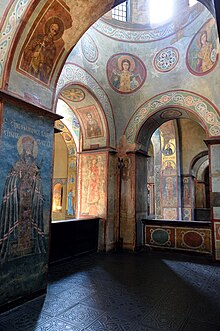 Interior of Saint Sophia Cathedral in Kyiv Interior of Saint Sophia Cathedral in Kyiv Ukraine in August 2019.jpg