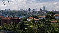 View of Levent from Kanlıca Hekimler Sitesi across the Bosporus