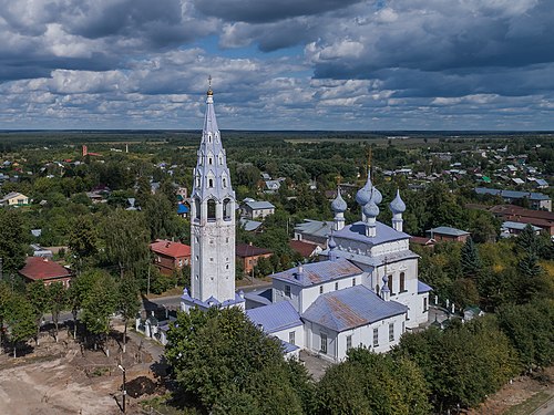 6. Крестовоздвиженская церковь, Палех, Ивановская область Автор — A.Savin