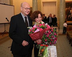 Януш Кохановский и Эва Юнчик-Зёмецка