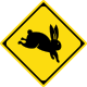 有動物跳出危險（兔） (214-2)