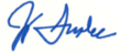 Signature de Jay Inslee
