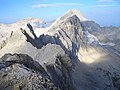 Westteil des Jubiläumsgrads mit Zugspitze von O