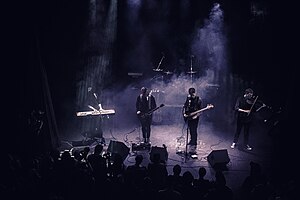 Kauan playing live in Kyiv, Ukraine in 2017