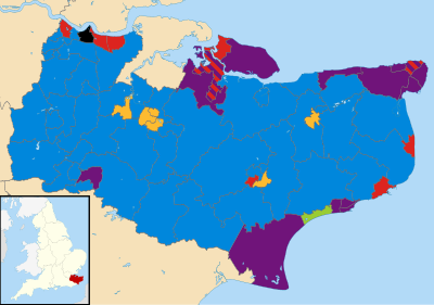 Kent UK local election 2013 map.svg