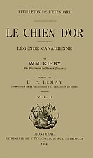 William Kirby, Le chien d’or, 1884    