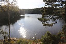 Kroksjön i september 2014.