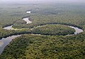 Fluss Lulilaka im Nationalpark Salonga