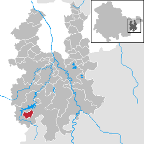 Poziția Langenwolschendorf pe harta districtului Greiz