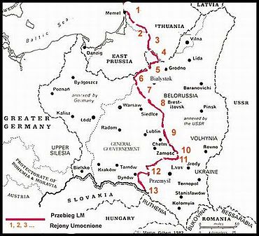 Лінія Молотова і її укріплені райони