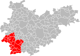 Localisation de Communauté de communes de la Lomagne Tarn-et-Garonnaise