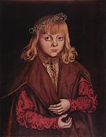 Portrait of a Saxon Prince (Possibly Johann, husband of Elizabeth of Hesse)