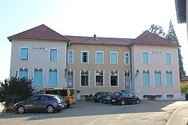 Town hall and school