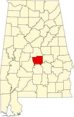 Koartn vo Autauga County innahoib vo Alabama