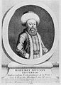 Мехмед Ефенди, гравюра от 1721.