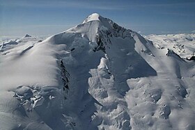 Vue de la face Nord-Est du mont Silverthrone.