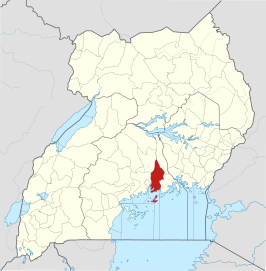 Kaart van Mukono
