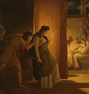 Agamemnonen hilketa (1817) Louvre Museum