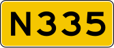 Provincial highway 335 shield}}