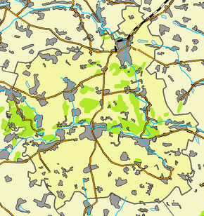 Дремове. Карта розташування: Недригайлівський район