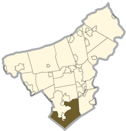Northampton county - Lower Saucon Township.png